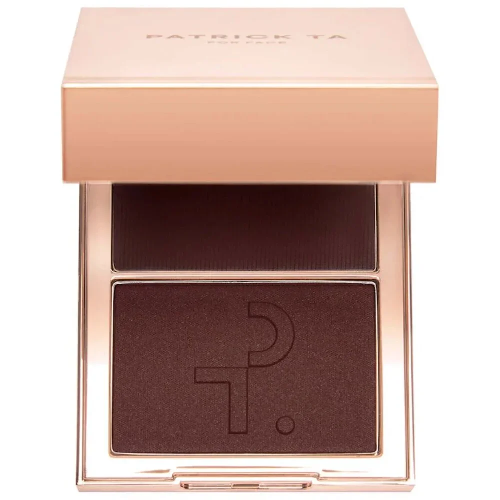 BNIB ✅ Patrick TA SHE'S DEFINED ( WARM DEEP) Contour & Powder Bronzer Duo